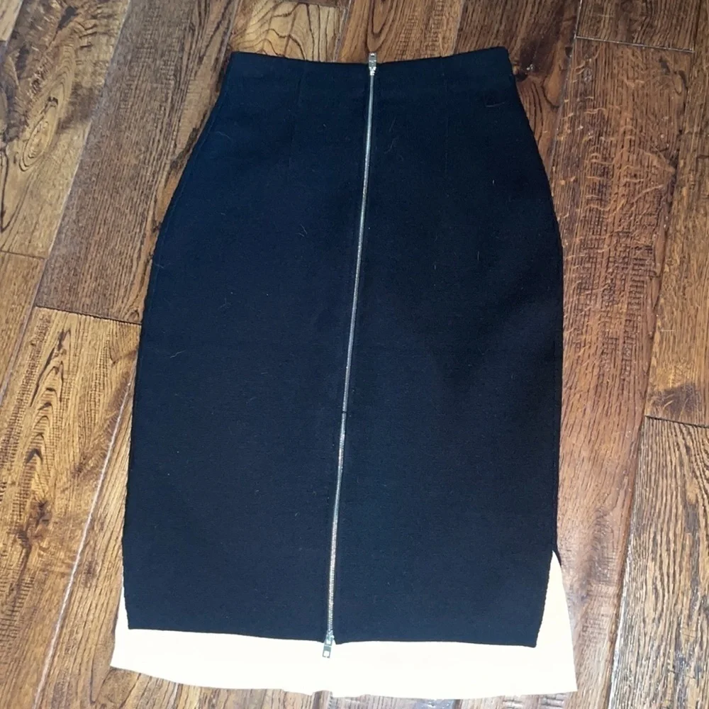 Rag & Bone Aimee Wool Layered Pencil Skirt Size XS